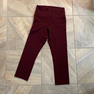 Lululemon Wonder Train High Rise Crop